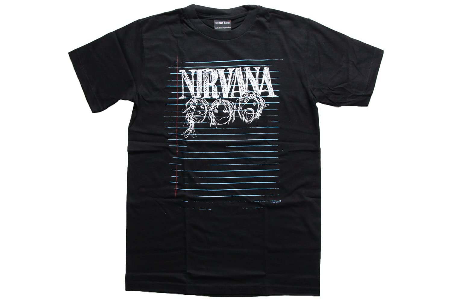 Amazon.co.jp: [wall of fame] ロックTシャツ 半袖 Nirvana